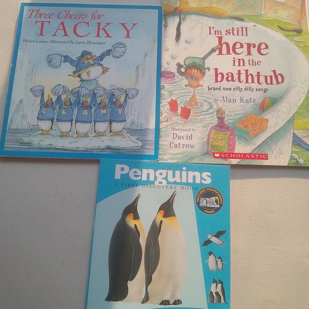 Three Cheers for Tacky + Penguins + I'm still in the bathtub New